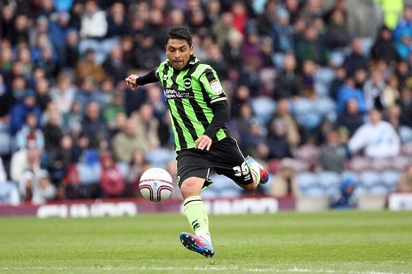 Gonzalo Jara Reyes in Action: Brighton & Hove Albion vs Burnley, April 2012