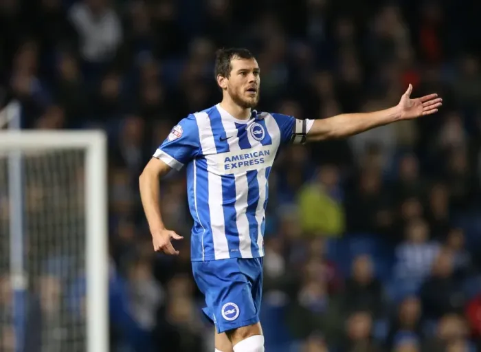Framed Print : Gordon Greer in Action: Brighton & Hove Albion vs. Wigan Athletic at American Express Community Stadium (Nov. 2014) Framed Print : Gordon Greer in Action: Brighton & Hove Albion vs. Wigan Athletic at American Express Community Stadium (Nov. 2014)