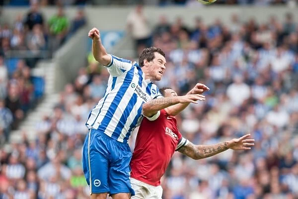 Gordon Greer of Brighton & Hove Albion in Action Against Barnsley, August 25, 2012