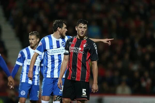 Gordon Greer of Brighton and Hove Albion at American Express Community Stadium during SkyBet Championship Match vs Bournemouth (November 2014)