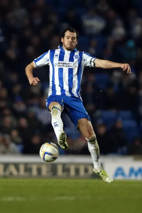 Framed Print : Gordon Greer of Brighton & Hove Albion Amidst the Forest, Millwall vs. Brighton & Hove Albion, Npower Championship, Amex Stadium, December 18, 2012 Framed Print : Gordon Greer of Brighton & Hove Albion Amidst the Forest, Millwall vs. Brighton & Hove Albion, Npower Championship, Amex Stadium, December 18, 2012