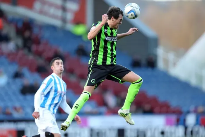 Framed Print : Gordon Greer Clears the Ball for Brighton & Hove Albion against Huddersfield Town, November 2012 Framed Print : Gordon Greer Clears the Ball for Brighton & Hove Albion against Huddersfield Town, November 2012