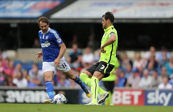 Gordon Greer Leads Brighton and Hove Albion in Championship Showdown against Ipswich Town (August 28, 2015)
