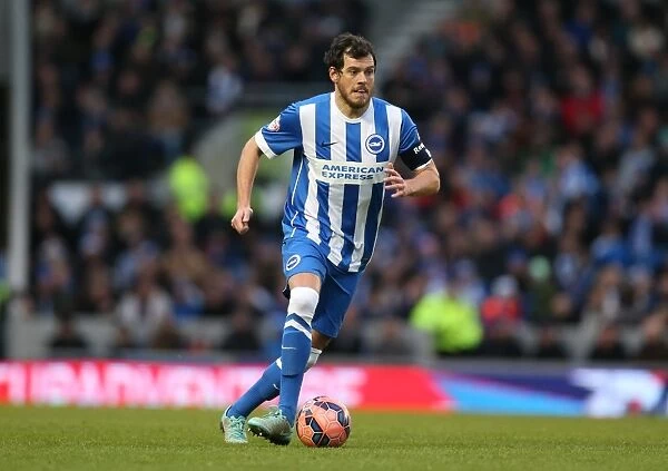 Gordon Greer Leads Brighton & Hove Albion in FA Cup Battle against Arsenal (25Jan15)