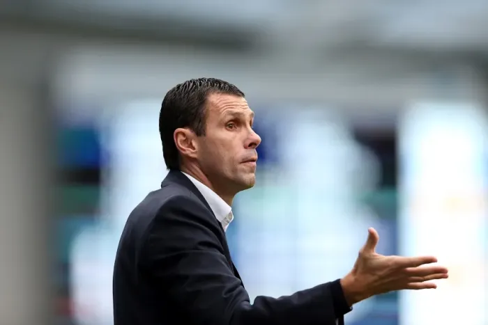 Framed Print : Gus Poyet Guides Brighton & Hove Albion vs Newcastle United in FA Cup 3rd Round (Amex Stadium, January 2013)