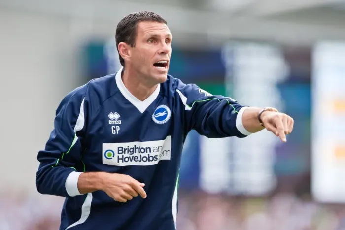 Framed Print : Gus Poyet Leads Brighton & Hove Albion Against Barnsley, August 25, 2012 Framed Print : Gus Poyet Leads Brighton & Hove Albion Against Barnsley, August 25, 2012