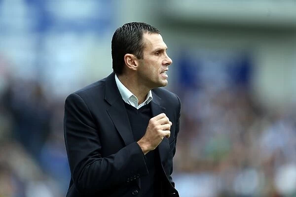 Gus Poyet Leads Brighton & Hove Albion Against Newcastle United, FA Cup 3rd Round, January 5, 2013