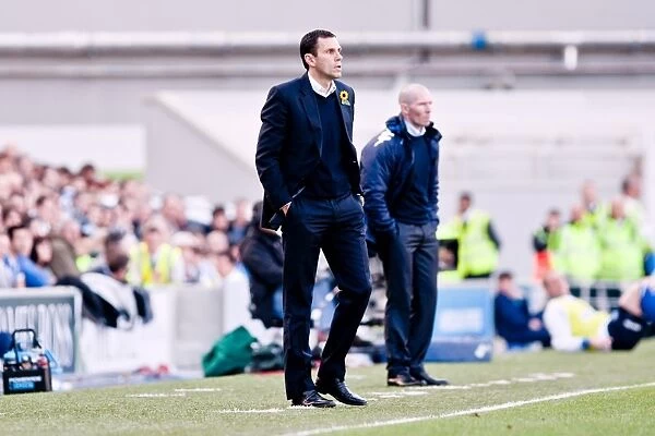 Gus Poyet Leads Brighton & Hove Albion Against Portsmouth in Championship Clash, March 10, 2012