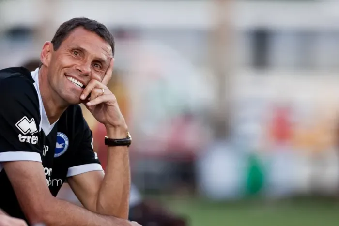 Framed Print : Gus Poyet: A Former Manager among Brighton & Hove Albion Legends Framed Print : Gus Poyet: A Former Manager among Brighton & Hove Albion Legends