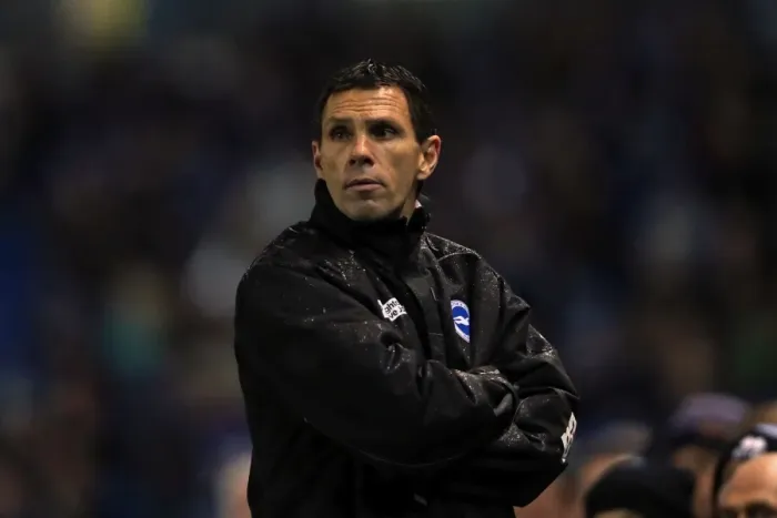 Framed Print : Gus Poyet Watching Over Brighton & Hove Albion vs. Nottingham Forest, December 15, 2012 Framed Print : Gus Poyet Watching Over Brighton & Hove Albion vs. Nottingham Forest, December 15, 2012