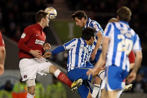 Heart-Stopping Moment: Will Buckley's Breathtaking Near-Miss Goal for Brighton & Hove Albion vs Charlton Athletic (April 2013)