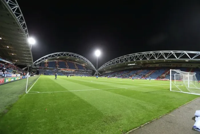 Framed Print : Huddersfield vs. Brighton & Hove Albion: A Championship Showdown at John Smith's Stadium (21OCT14)
