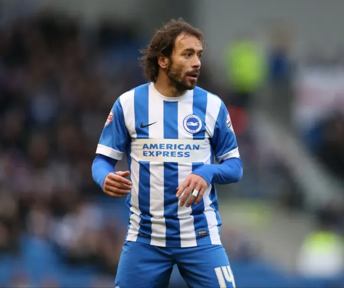 Framed Print : Inigo Calderon in Action: Brighton & Hove Albion vs. Brentford, Sky Bet Championship (17 January 2015) Framed Print : Inigo Calderon in Action: Brighton & Hove Albion vs. Brentford, Sky Bet Championship (17 January 2015)