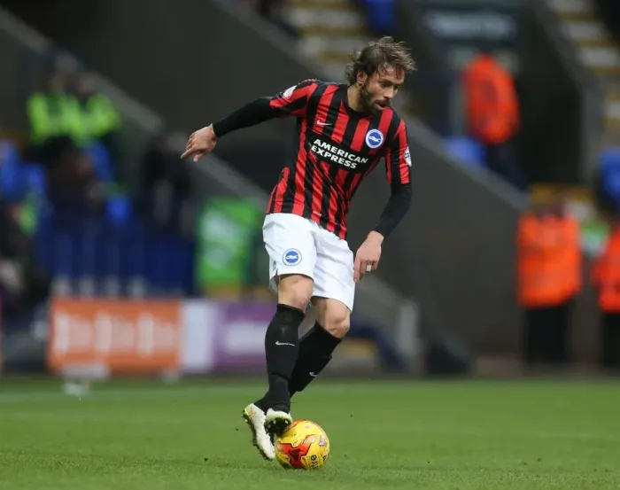 Framed Print : Inigo Calderon in Action: Brighton and Hove Albion vs. Bolton Wanderers, Sky Bet Championship, 28th February 2015 Framed Print : Inigo Calderon in Action: Brighton and Hove Albion vs. Bolton Wanderers, Sky Bet Championship, 28th February 2015