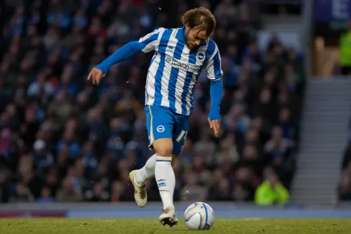 Framed Print : Inigo Calderon in Action: Brighton & Hove Albion vs. Reading, April 10, 2012 Framed Print : Inigo Calderon in Action: Brighton & Hove Albion vs. Reading, April 10, 2012