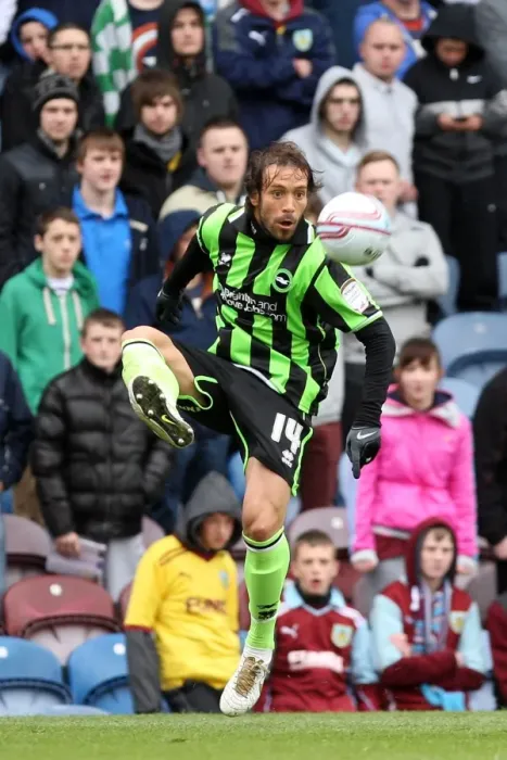 Framed Print : Inigo Calderon in Action: Burnley vs. Brighton & Hove Albion, April 6, 2012 Framed Print : Inigo Calderon in Action: Burnley vs. Brighton & Hove Albion, April 6, 2012