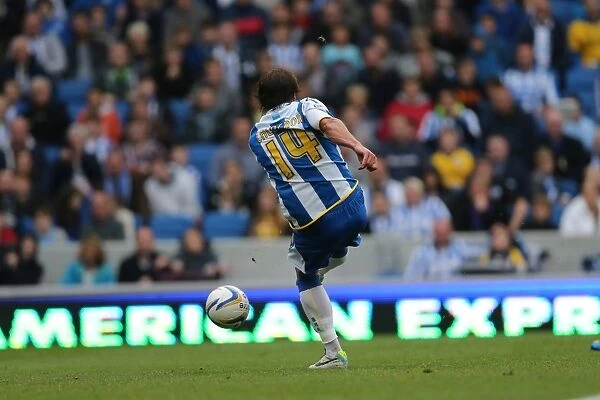 Inigo Calderon Scores for Brighton & Hove Albion Against Bolton Wanderers, Skybet Championship 2013
