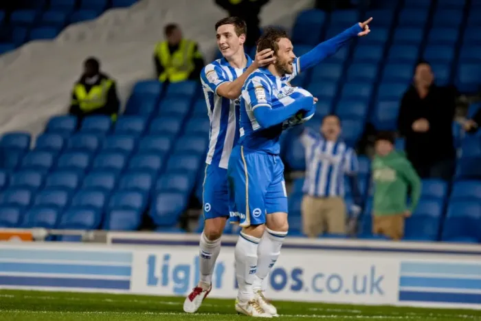Framed Print : Inigo Calderon Scores the Game's First Goal: Brighton & Hove Albion 1-0 Derby County (March 20, 2012) Framed Print : Inigo Calderon Scores the Game's First Goal: Brighton & Hove Albion 1-0 Derby County (March 20, 2012)
