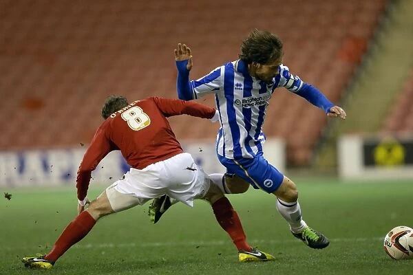 Inigo Calderon's Thrilling Performance: Barnsley vs. Brighton & Hove Albion, March 12, 2013