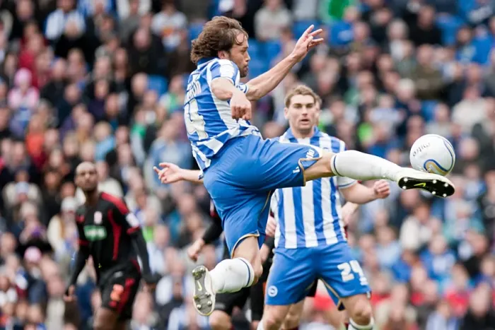 Framed Print : Inigo Calderon's Thrilling Volley: Brighton & Hove Albion vs Middlesbrough, Npower Championship (March 31, 2012) Framed Print : Inigo Calderon's Thrilling Volley: Brighton & Hove Albion vs Middlesbrough, Npower Championship (March 31, 2012)