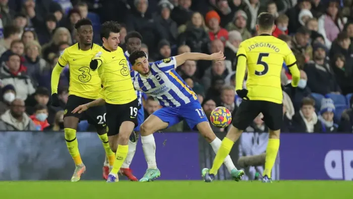 Framed Print : Intense Action: Brighton and Hove Albion vs. Chelsea, 18JAN22 Premier League Match at American Express Community Stadium Framed Print : Intense Action: Brighton and Hove Albion vs. Chelsea, 18JAN22 Premier League Match at American Express Community Stadium