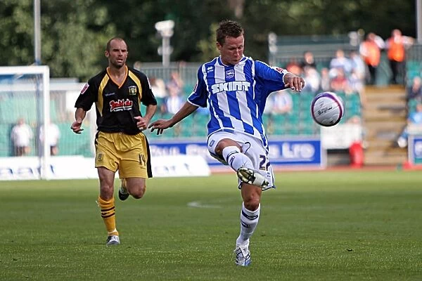 Intense Action from Brighton & Hove Albion vs Yeovil Town (2007-08): A Football Rivalry Unfolds