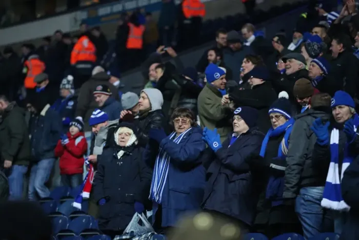 Framed Print : Intense Championship Showdown: Brighton and Hove Albion vs. Blackburn Rovers at Ewood Park (16 January 2016)