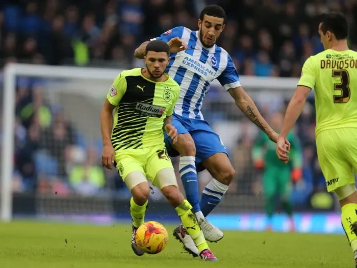 Framed Print : Intense Championship Showdown: Brighton & Hove Albion vs. Huddersfield Town (23rd January 2016) Framed Print : Intense Championship Showdown: Brighton & Hove Albion vs. Huddersfield Town (23rd January 2016)