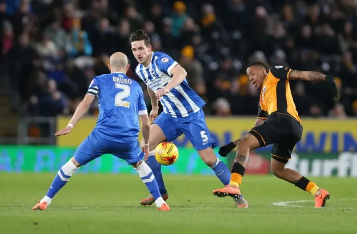 Framed Print : Intense Championship Showdown: Brighton and Hove Albion vs. Hull City (16 February 2016) Framed Print : Intense Championship Showdown: Brighton and Hove Albion vs. Hull City (16 February 2016)