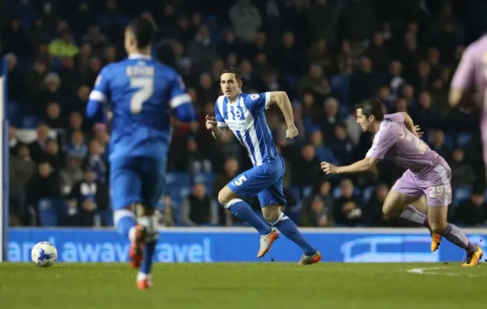 Framed Print : Intense Championship Showdown: Brighton and Hove Albion vs. Reading (15 March 2016) Framed Print : Intense Championship Showdown: Brighton and Hove Albion vs. Reading (15 March 2016)