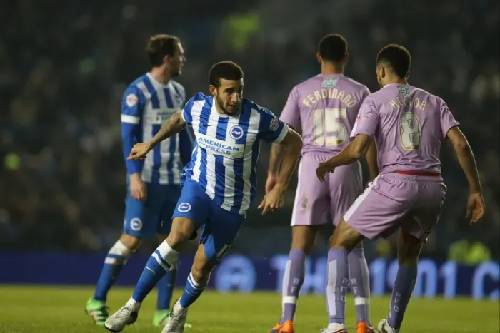 Framed Print : Intense Championship Showdown: Brighton and Hove Albion vs. Reading (15 March 2016) Framed Print : Intense Championship Showdown: Brighton and Hove Albion vs. Reading (15 March 2016)