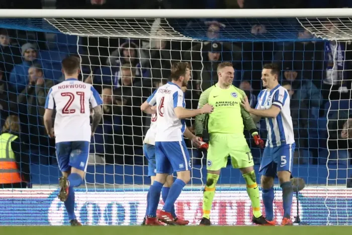 Framed Print : Intense Championship Showdown: Brighton & Hove Albion vs. Sheffield Wednesday (January 2017) Framed Print : Intense Championship Showdown: Brighton & Hove Albion vs. Sheffield Wednesday (January 2017)