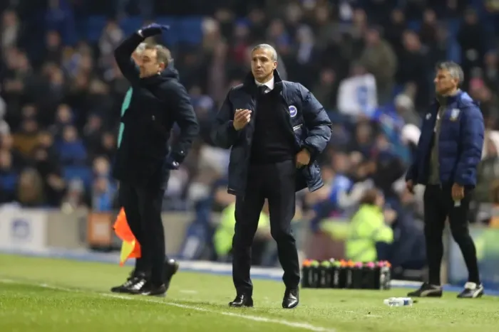Framed Print : Intense Championship Showdown: Brighton & Hove Albion vs. Sheffield Wednesday (January 2017) Framed Print : Intense Championship Showdown: Brighton & Hove Albion vs. Sheffield Wednesday (January 2017)