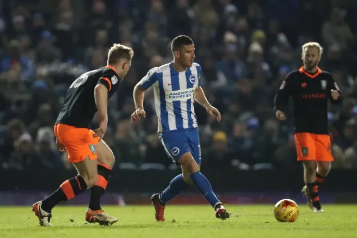 Framed Print : Intense Championship Showdown: Brighton & Hove Albion vs. Sheffield Wednesday (January 2017) Framed Print : Intense Championship Showdown: Brighton & Hove Albion vs. Sheffield Wednesday (January 2017)