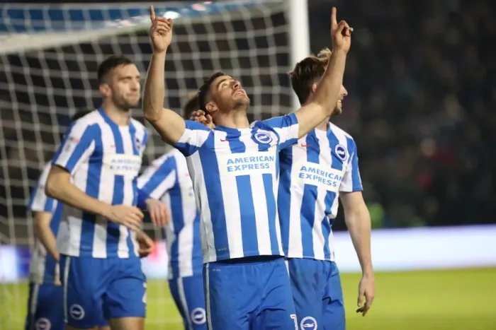 Framed Print : Intense Championship Showdown: Brighton & Hove Albion vs. Cardiff City (24Jan17) Framed Print : Intense Championship Showdown: Brighton & Hove Albion vs. Cardiff City (24Jan17)
