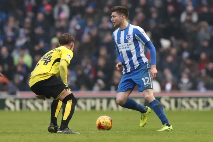 Framed Print : Intense Championship Showdown: Brighton and Hove Albion vs. Burton Albion (11FEB17) Framed Print : Intense Championship Showdown: Brighton and Hove Albion vs. Burton Albion (11FEB17)