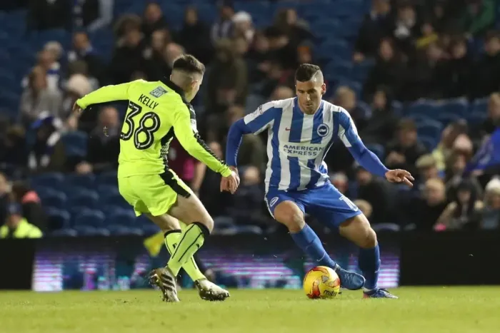 Framed Print : Intense Championship Showdown: Brighton and Hove Albion vs. Reading (25FEB17) Framed Print : Intense Championship Showdown: Brighton and Hove Albion vs. Reading (25FEB17)