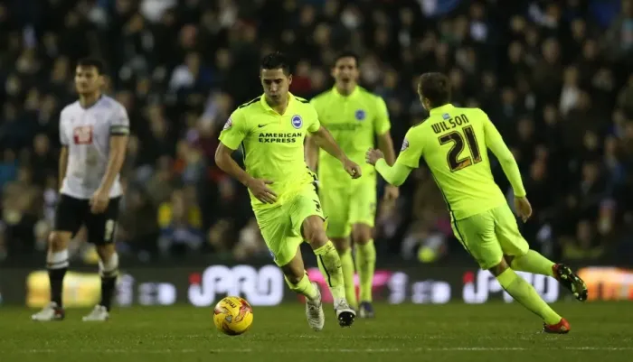 Framed Print : Intense Championship Showdown: Derby County vs. Brighton & Hove Albion at iPro Stadium (12DEC15) Framed Print : Intense Championship Showdown: Derby County vs. Brighton & Hove Albion at iPro Stadium (12DEC15)