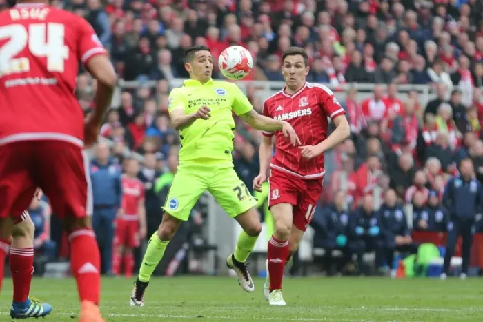 Framed Print : Intense Championship Showdown: Middlesbrough vs. Brighton & Hove Albion at Riverside Stadium (May 7, 2016) Framed Print : Intense Championship Showdown: Middlesbrough vs. Brighton & Hove Albion at Riverside Stadium (May 7, 2016)