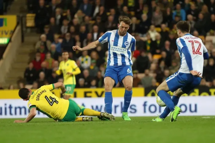 Framed Print : Intense Championship Showdown: Norwich City vs. Brighton & Hove Albion at Carrow Road (21APR17) Framed Print : Intense Championship Showdown: Norwich City vs. Brighton & Hove Albion at Carrow Road (21APR17)
