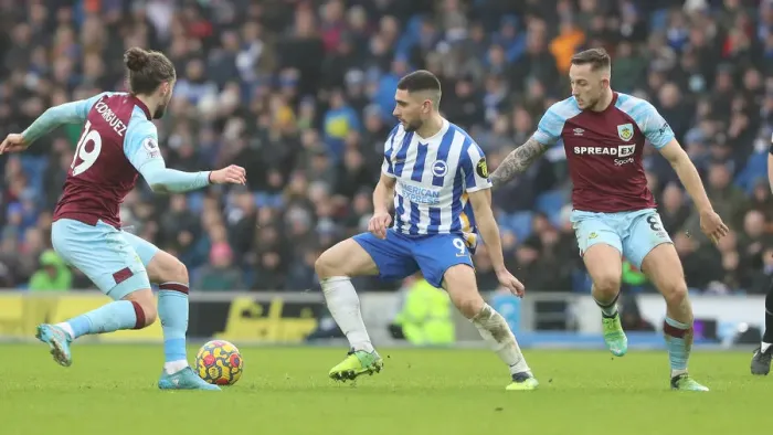 Framed Print : Intense Clash: Brighton vs. Burnley, Premier League Rivalry at American Express Community Stadium (19th February 2022) Framed Print : Intense Clash: Brighton vs. Burnley, Premier League Rivalry at American Express Community Stadium (19th February 2022)