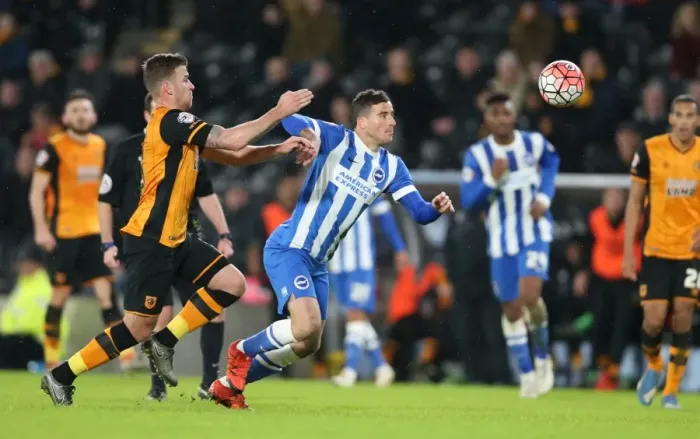 Framed Print : Intense FA Cup Clash: Hull City vs. Brighton and Hove Albion (09.01.2016) Framed Print : Intense FA Cup Clash: Hull City vs. Brighton and Hove Albion (09.01.2016)