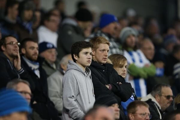 Intense Fan Rivalry: Brighton and Hove Albion vs Millwall at the American Express Community Stadium (12DEC14)