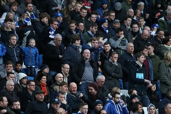 Intense Fan Rivalry: Brighton and Hove Albion vs Birmingham City (21 February 2015)