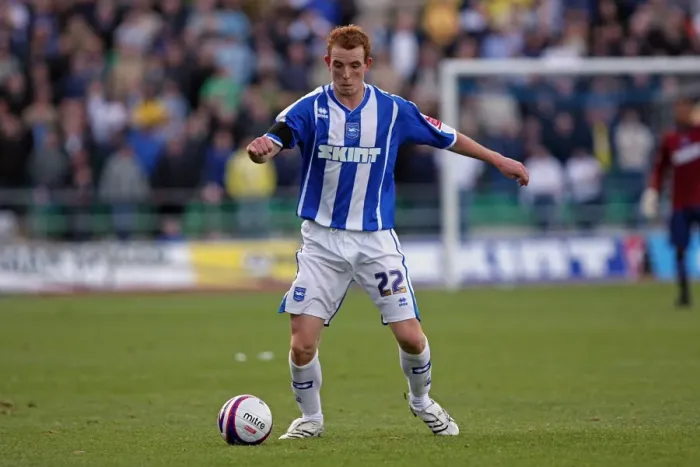 Framed Print : Intense Moment: Leeds United vs. Brighton & Hove Albion FC - Home Match Action Framed Print : Intense Moment: Leeds United vs. Brighton & Hove Albion FC - Home Match Action