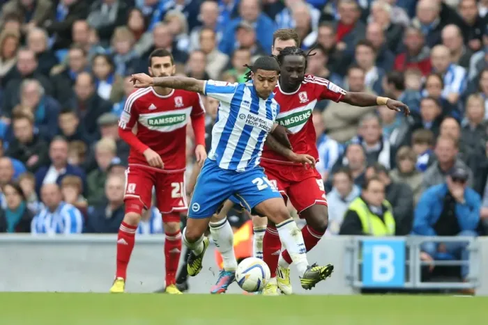 Framed Print : Intense Moment: Liam Bridcutt in Action for Brighton & Hove Albion vs Middlesbrough, October 20, 2012 Framed Print : Intense Moment: Liam Bridcutt in Action for Brighton & Hove Albion vs Middlesbrough, October 20, 2012