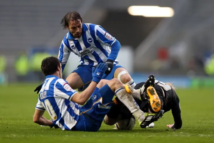 Framed Print : Intense Performance: Inigo Calderon Leads Brighton & Hove Albion Against Derby County (Npower Championship, January 12, 2013) Framed Print : Intense Performance: Inigo Calderon Leads Brighton & Hove Albion Against Derby County (Npower Championship, January 12, 2013)