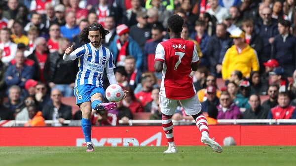 Intense Premier League Clash: Arsenal vs. Brighton & Hove Albion (09APR22)