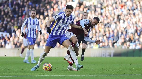 Intense Premier League Clash: Brighton & Hove Albion vs. Aston Villa (26FEB22)