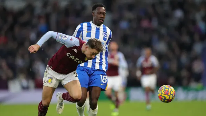 Framed Print : Intense Premier League Clash: Brighton & Hove Albion vs. Aston Villa (26FEB22) Framed Print : Intense Premier League Clash: Brighton & Hove Albion vs. Aston Villa (26FEB22)